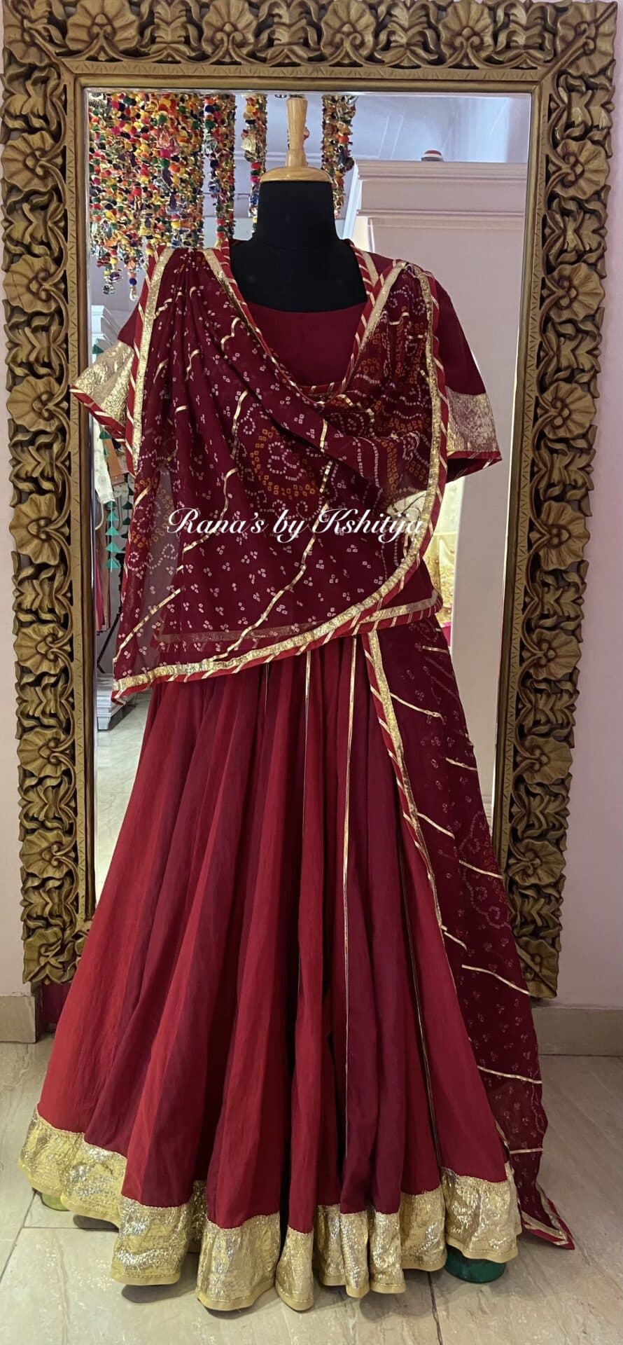 Rajasthani Rajputi Poshak